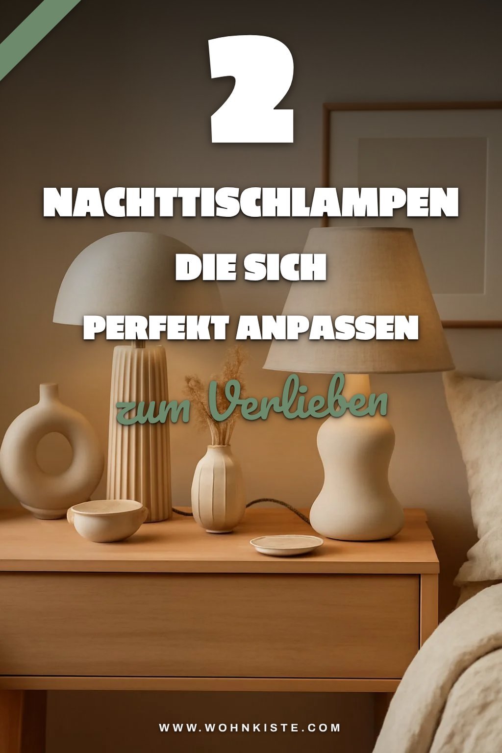 Einstellbare Nachttischlampen für flexible Beleuchtung