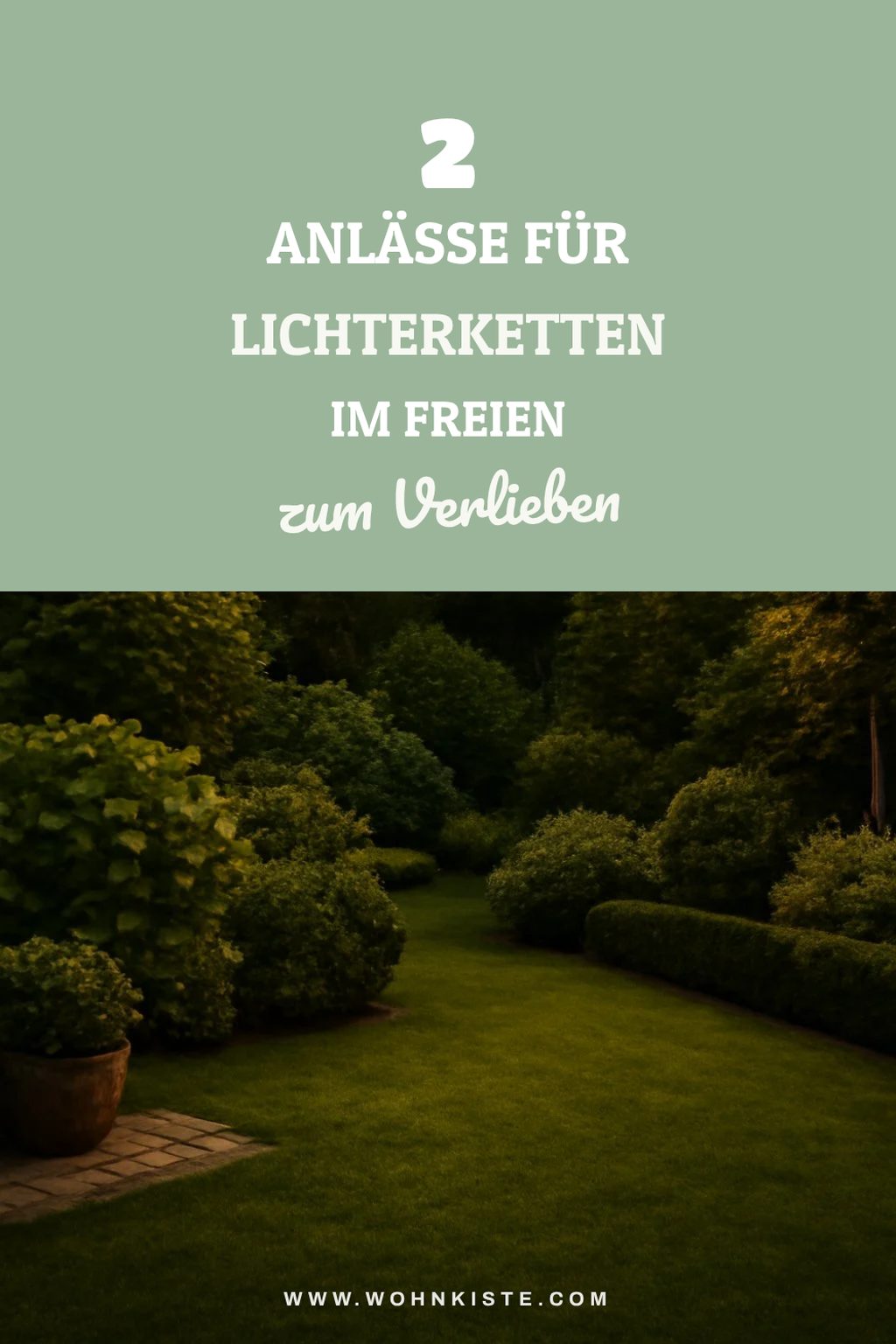 Lichterketten für verschiedene Anlässe