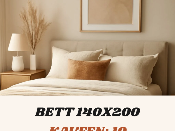 Bett 140x200 kaufen: 10 schöne Modelle für jedes Budget