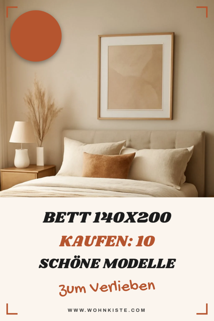 Bett 140x200 kaufen: 10 schöne Modelle für jedes Budget