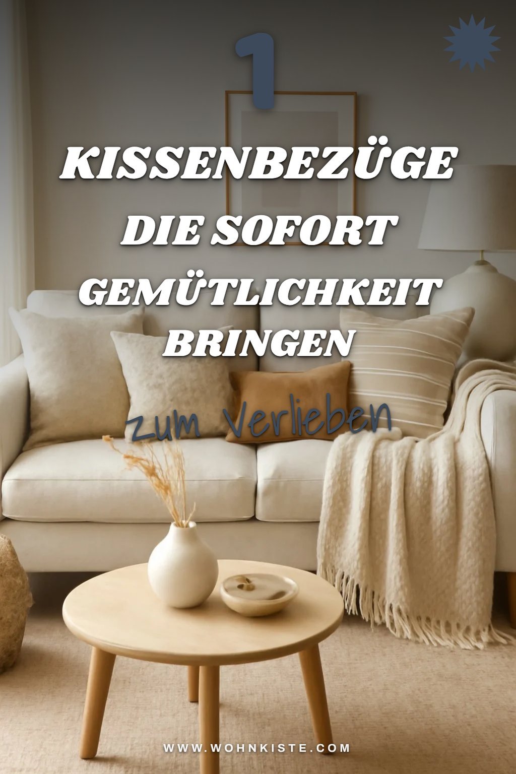 So verleihst du deiner Couch mit Kissenbezügen neuen Schwung