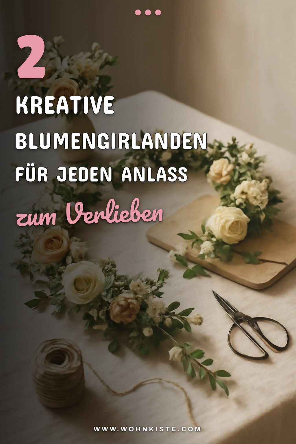 Kreative Blumengirlanden für besondere Anlässe