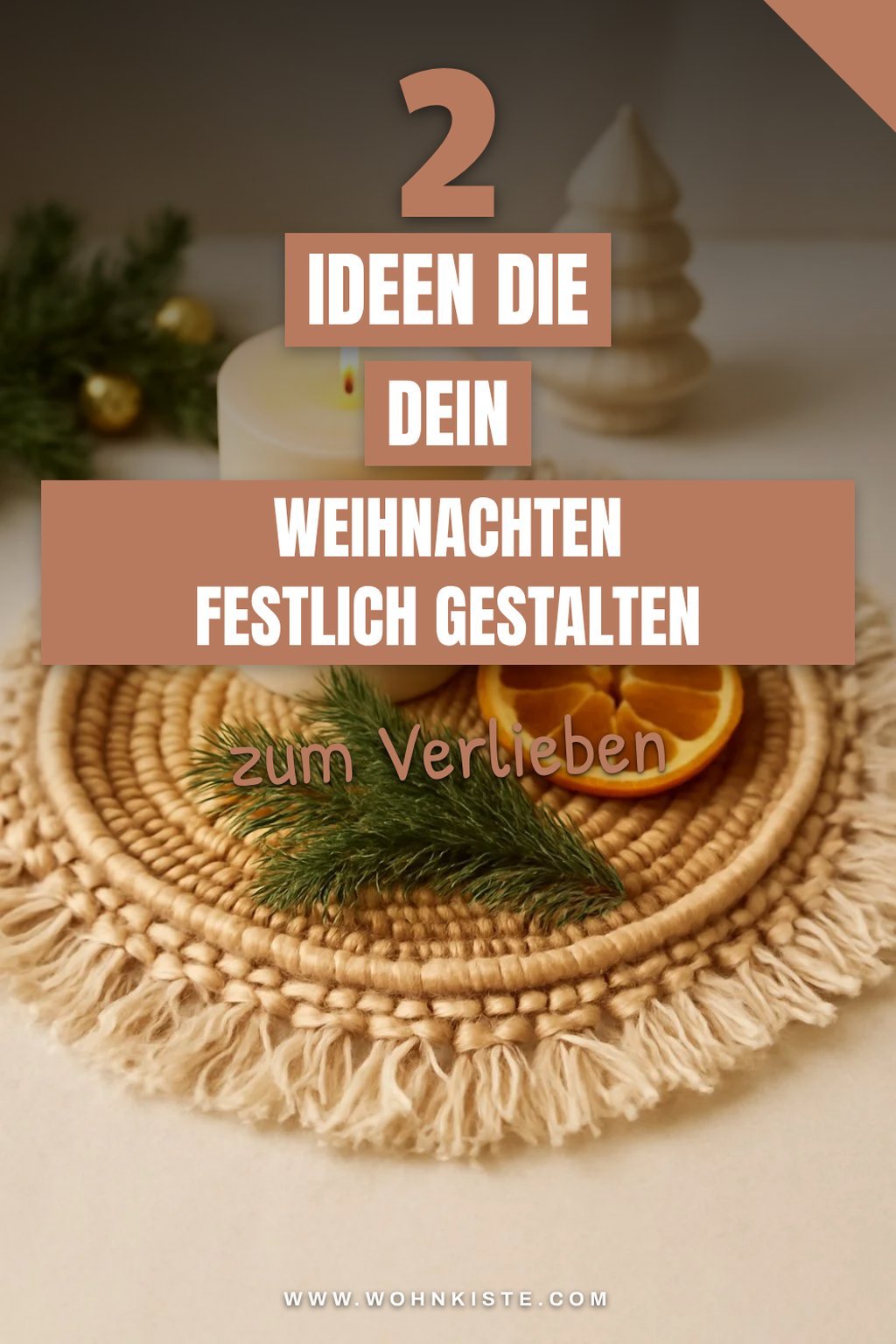 So bringst du festliche Stimmung mit Boho-Dekotabletts