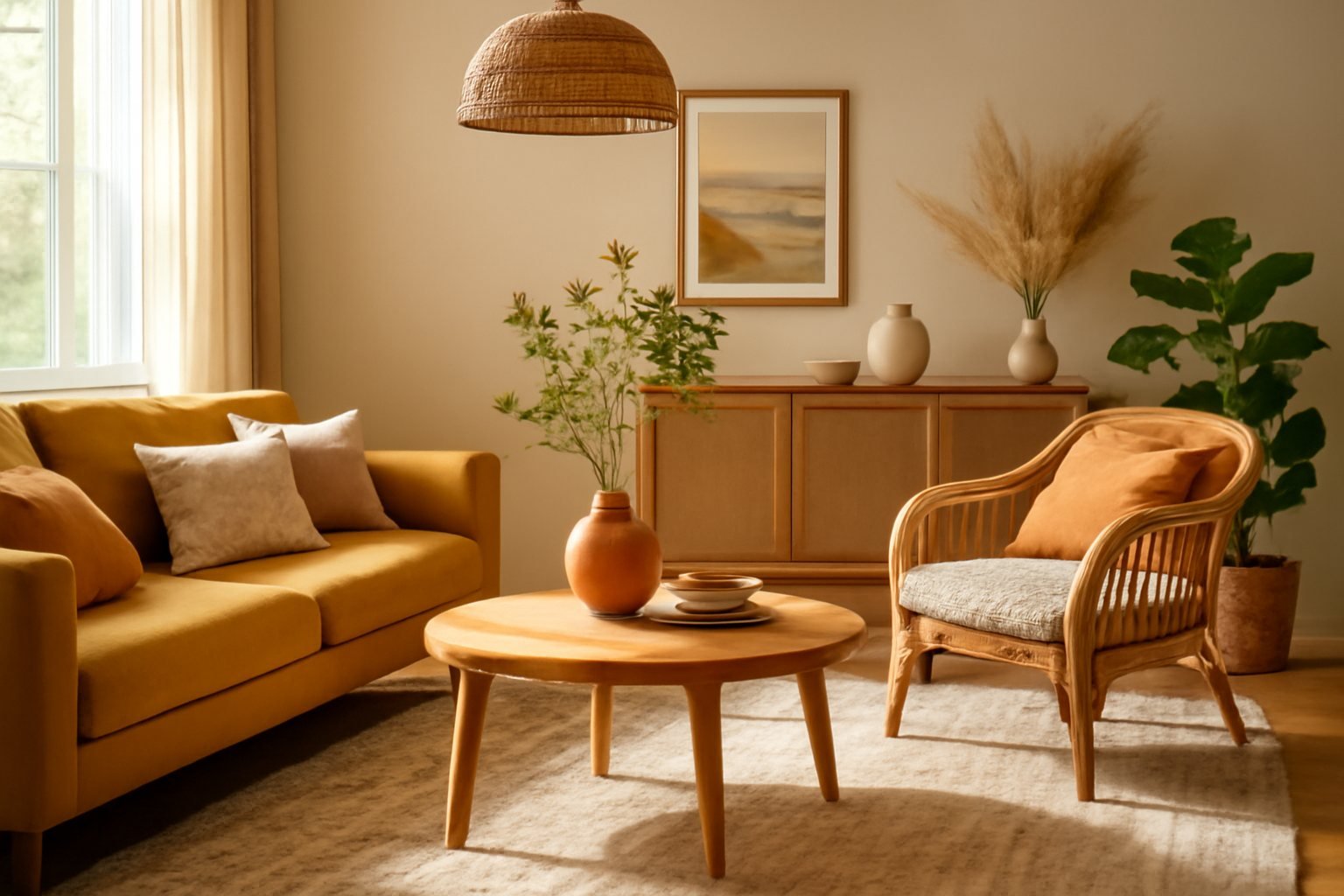 So strukturierst du deine Wohnung im Sommer mit Farben