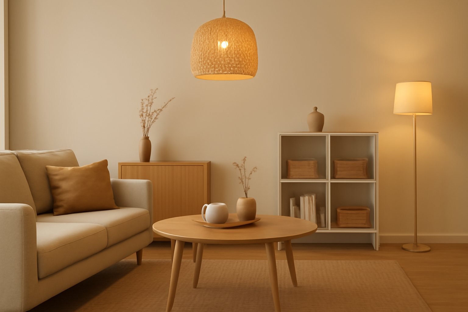 So schaffst du mit einfachen Tricks mehr Ordnung im Wohnzimmer