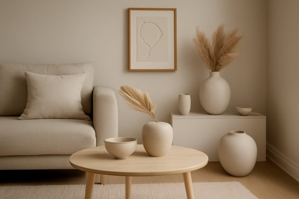 10 Deko-Ideen mit nur wenigen Elementen — clean + stilvoll