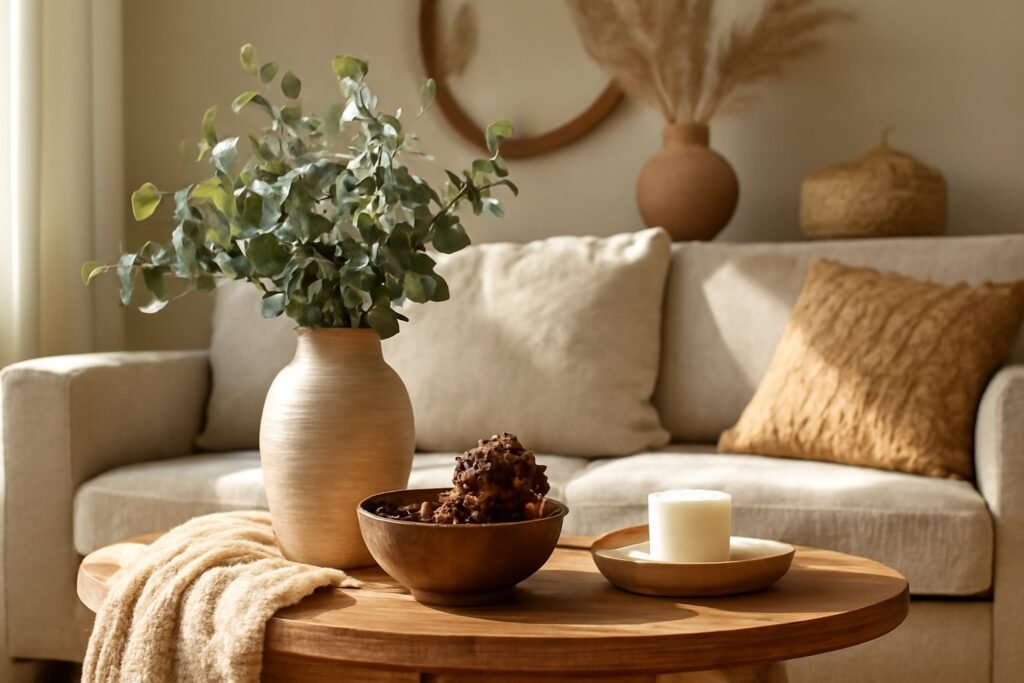 12 Deko-Ideen eine ruhige Atmosphäre für dein Wohnzimmer