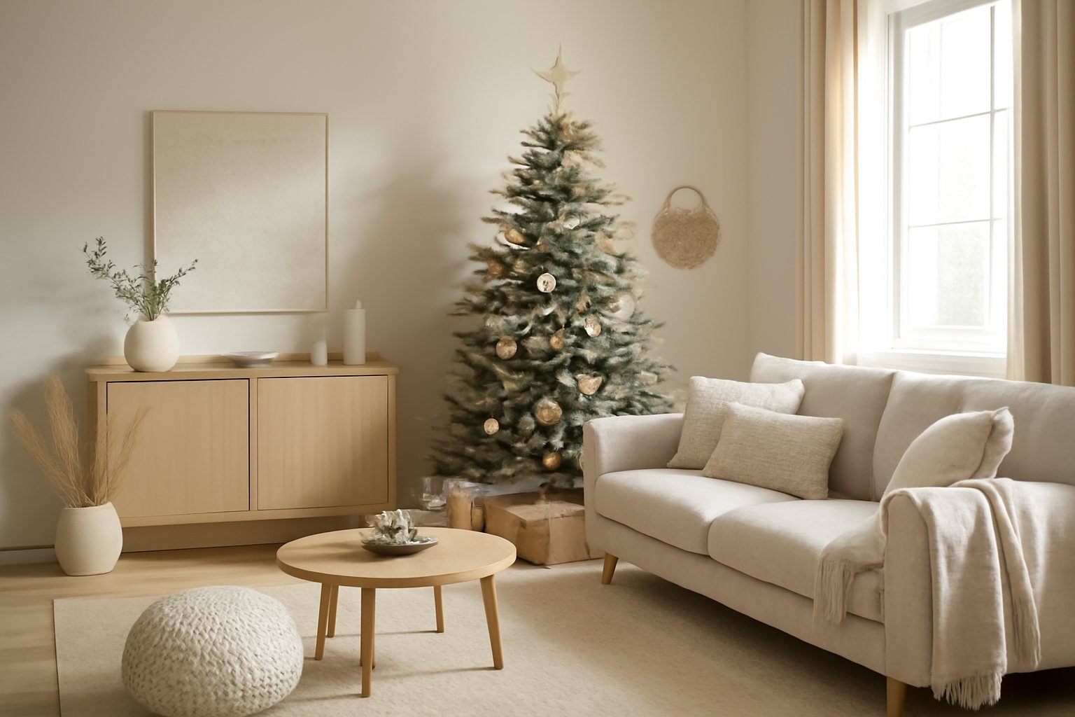 Naturgetreue Weihnachtsdeko für ein harmonisches Ambiente