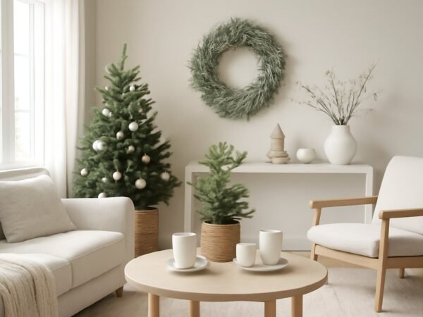 10 reduzierte Deko-Ideen für ruhige Weihnachtsräume