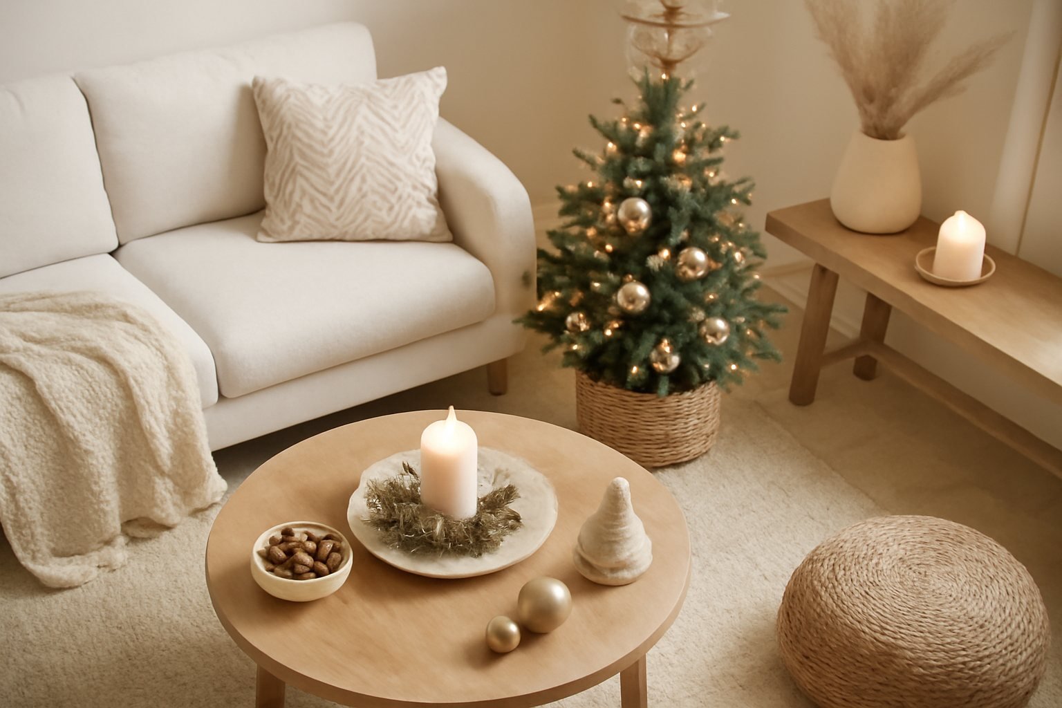 Rustikale Deko für ein gemütliches Weihnachtsfest