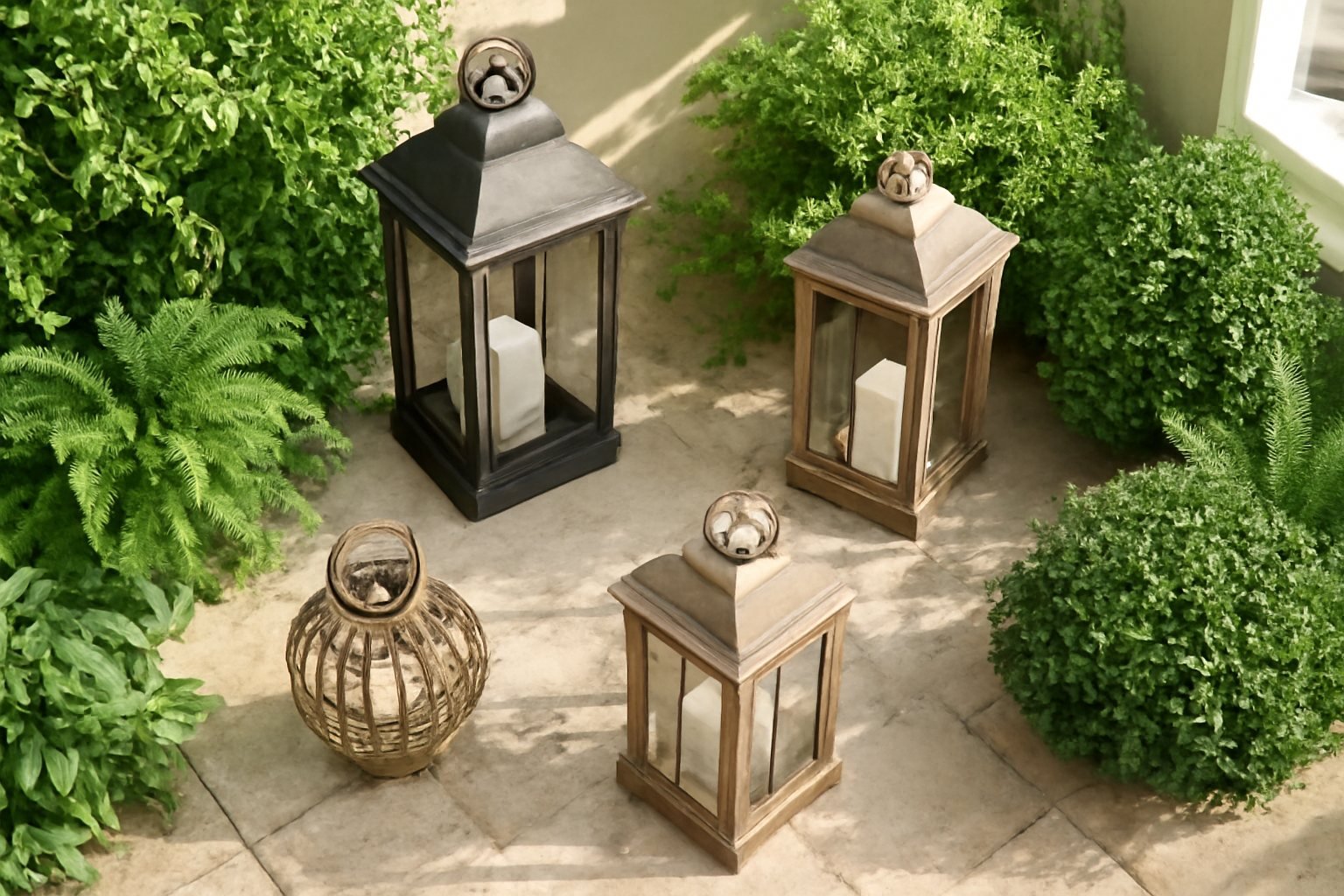 So verleihst du deinem Garten mit Laternen das perfekte Ambiente