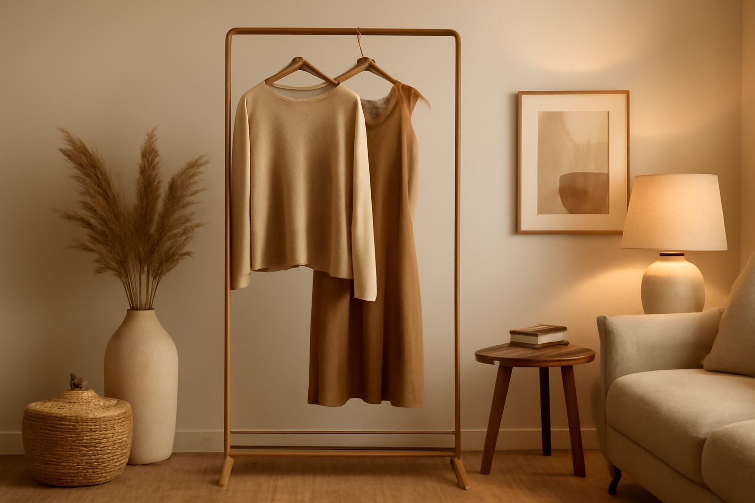 So wählst du den perfekten Kleiderständer für dein minimalistisches Zuhause
