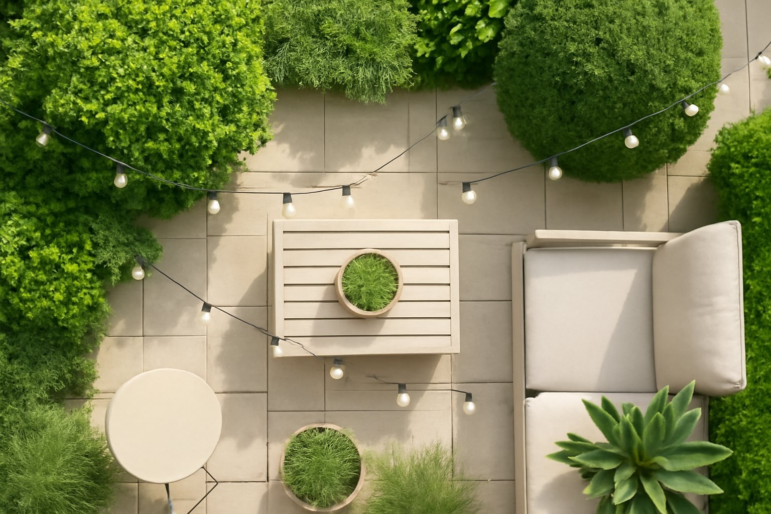 Entdecke 7 kreative Looks mit Lichterketten für deinen Garten