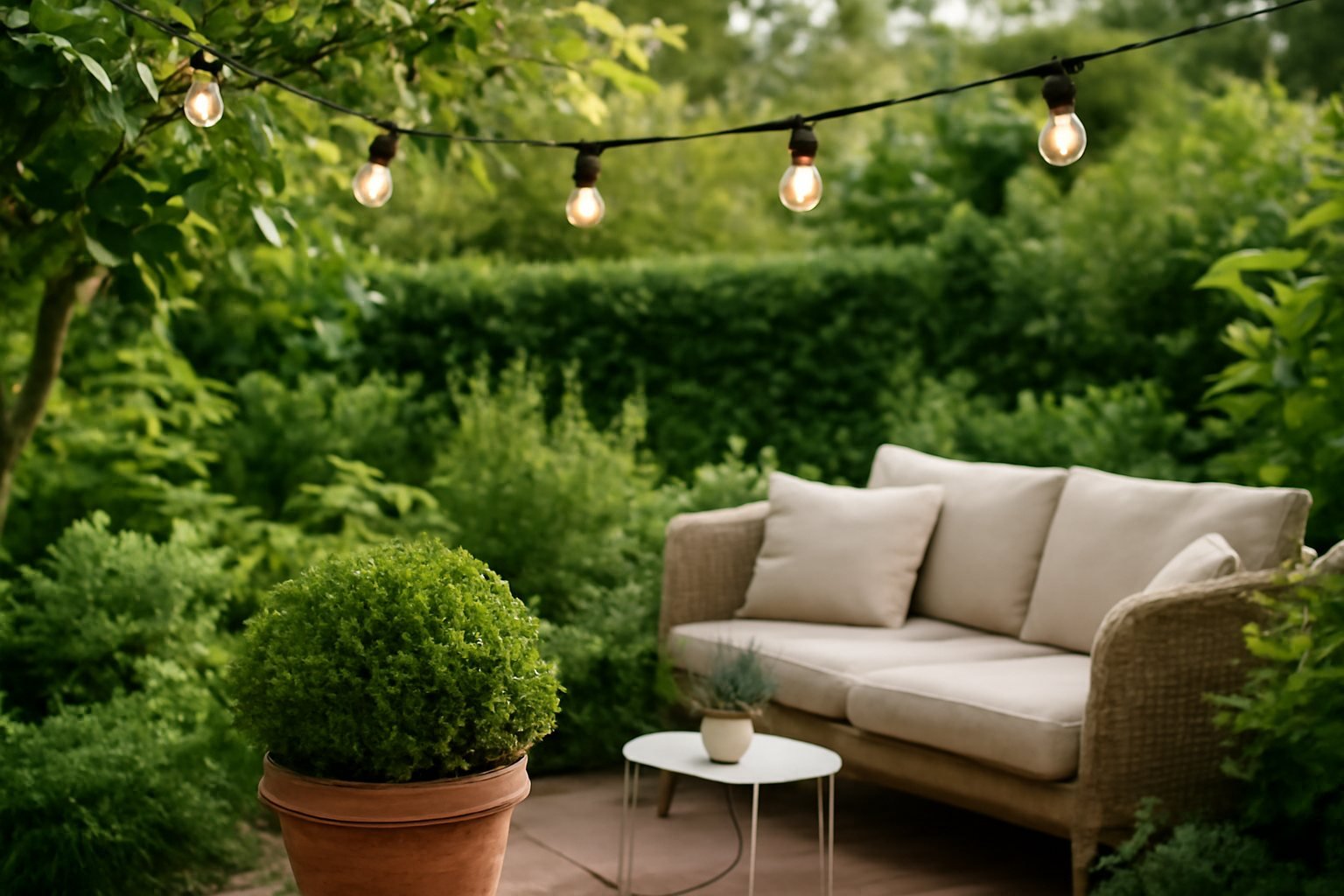 So gestaltest du eine stimmungsvolle Gartenparty mit Lichtern
