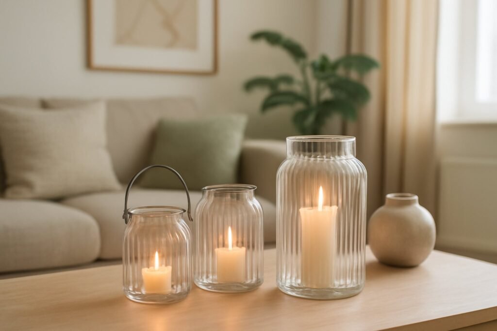 Windlichter Glas Set: 10 stilvolle Ideen für den Sommer