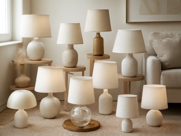10 stilvolle Nachttischlampen mit Kabel für jeden Bett-Stil