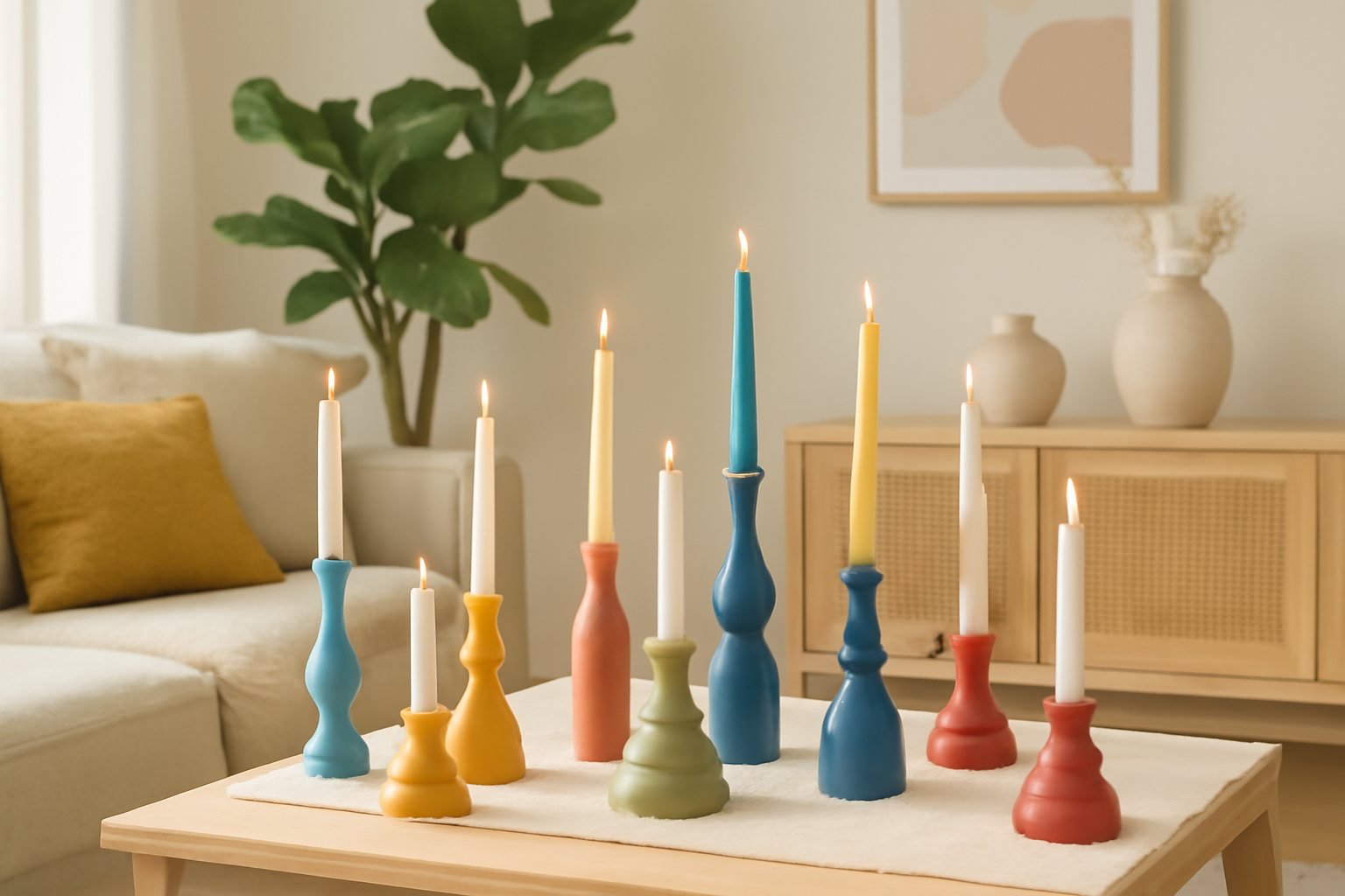Elegante Kerzenständer für festliche Anlässe