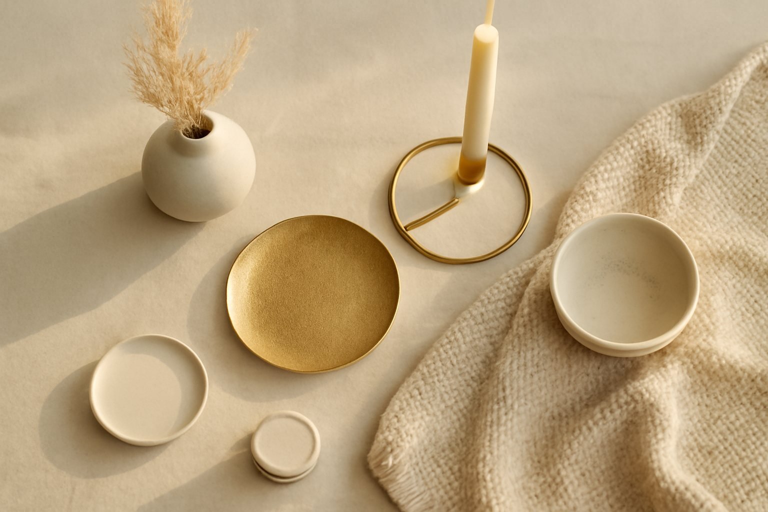 So kreierst du einen eleganten Gold-Kerzenhalter in 5 Schritten