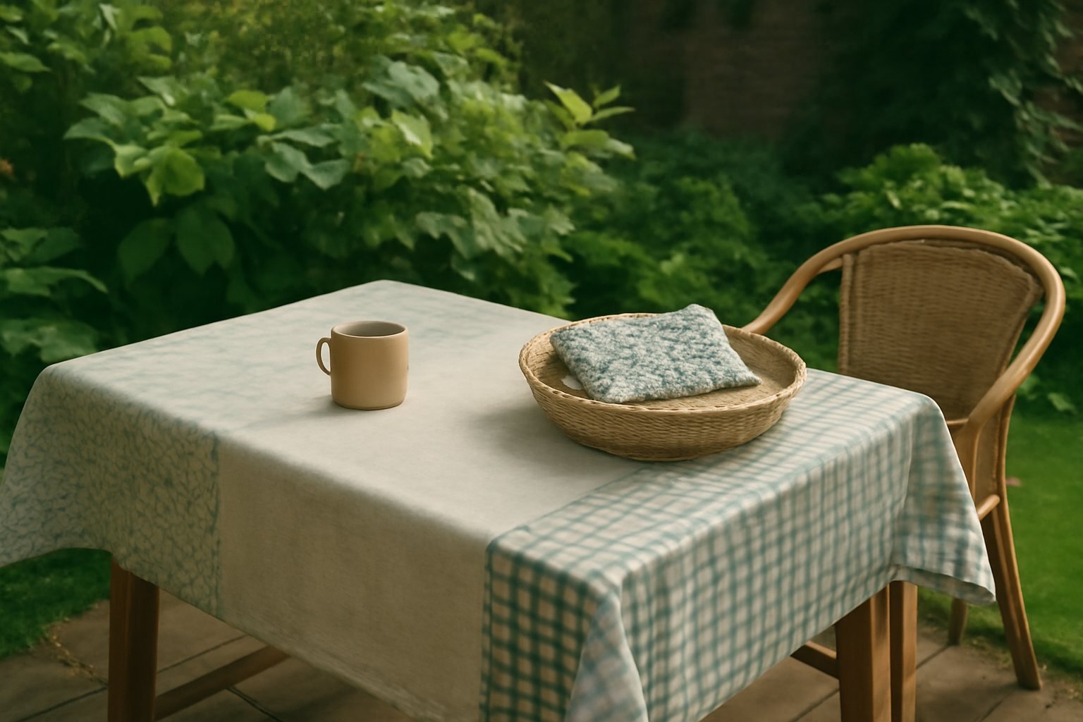 Diese 5 kreativen Stoffideen machen deine Outdoor-Tischdecke einzigartig