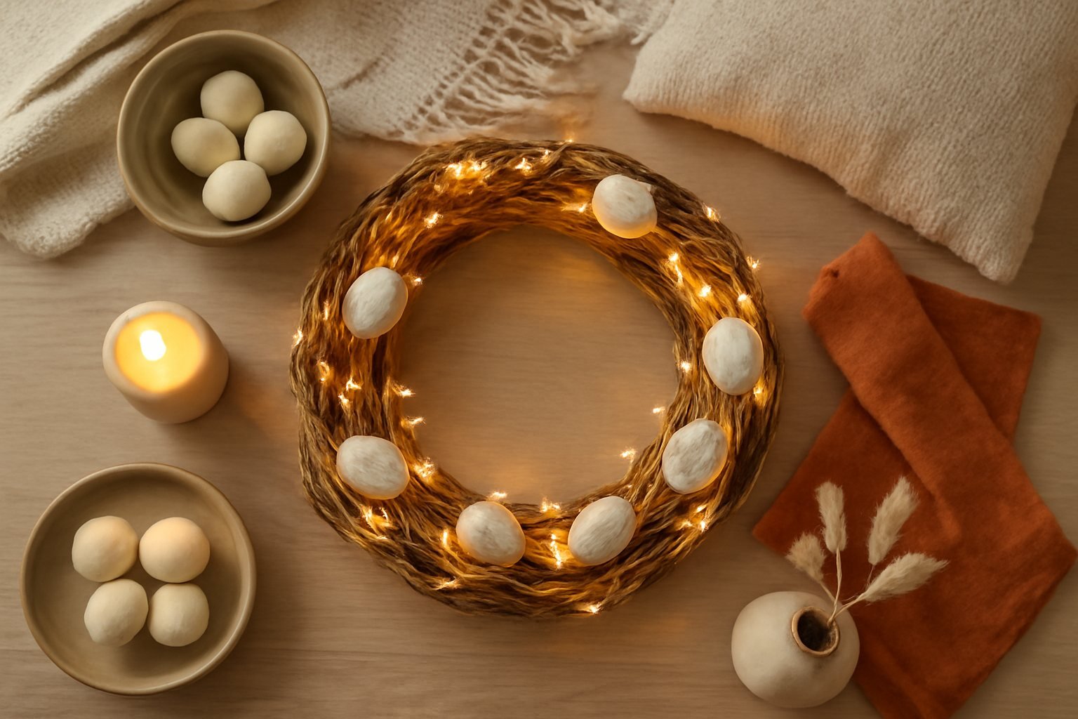 Lichterspiele mit LED-Strips für Ostern