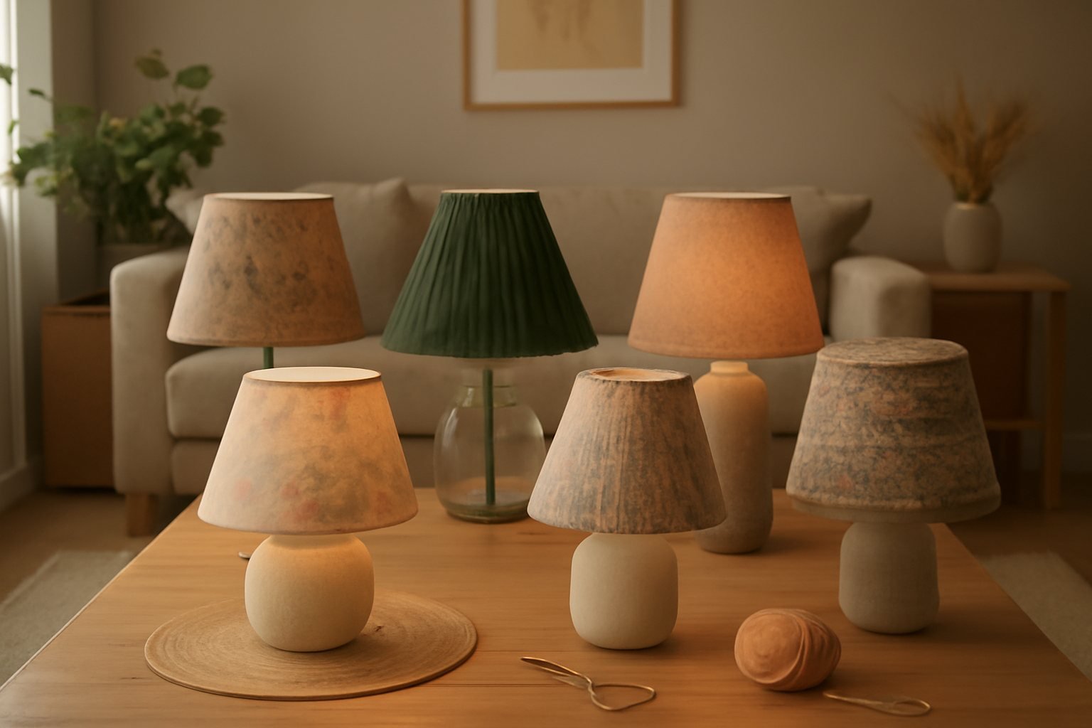 DIY-Lampenschirme für Kinderzimmer gestalten