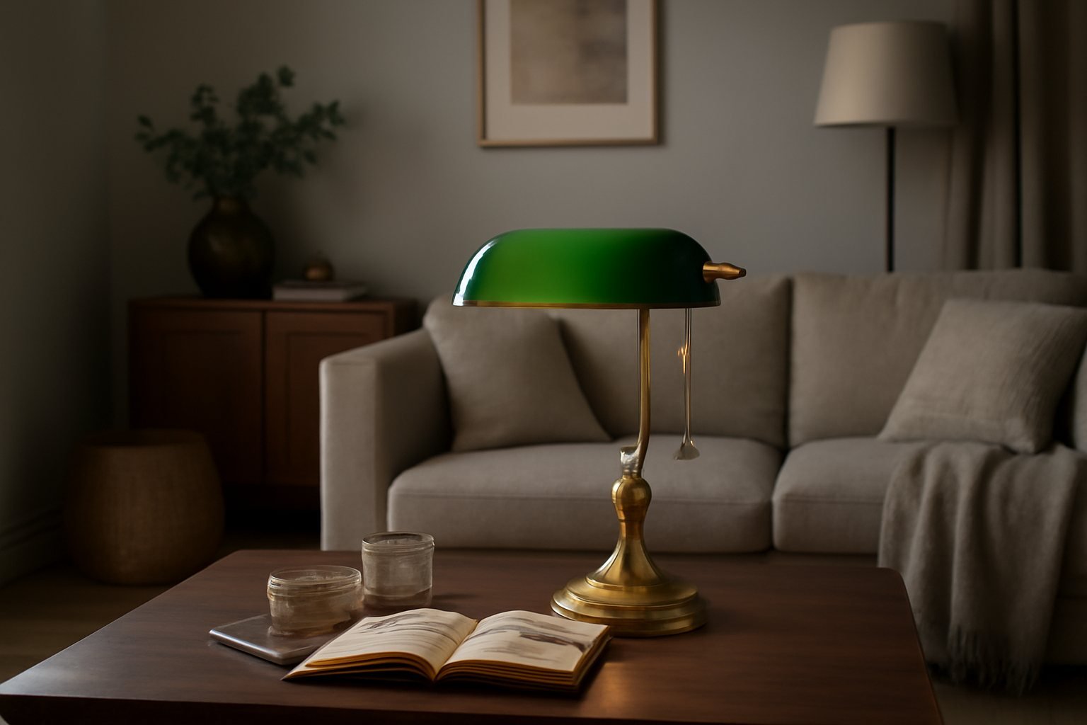 So restaurierst du deine Messing-Bankerlampe in 5 einfachen Schritten