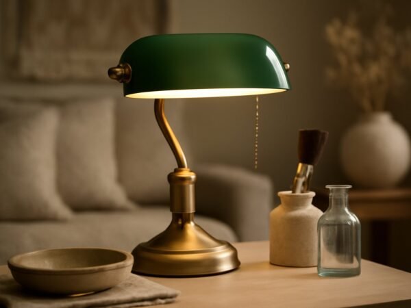 Wie kannst du eine Messing-Bankerlampe selber restaurieren?