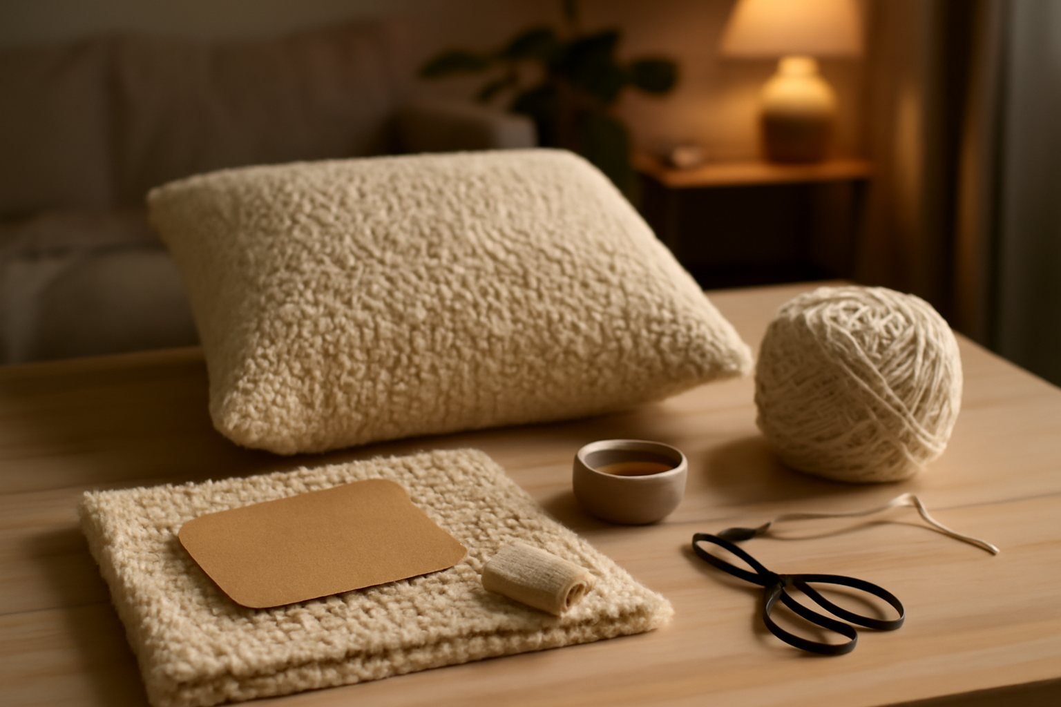 Die besten Materialien für dein Bouclé-Sitzkissen
