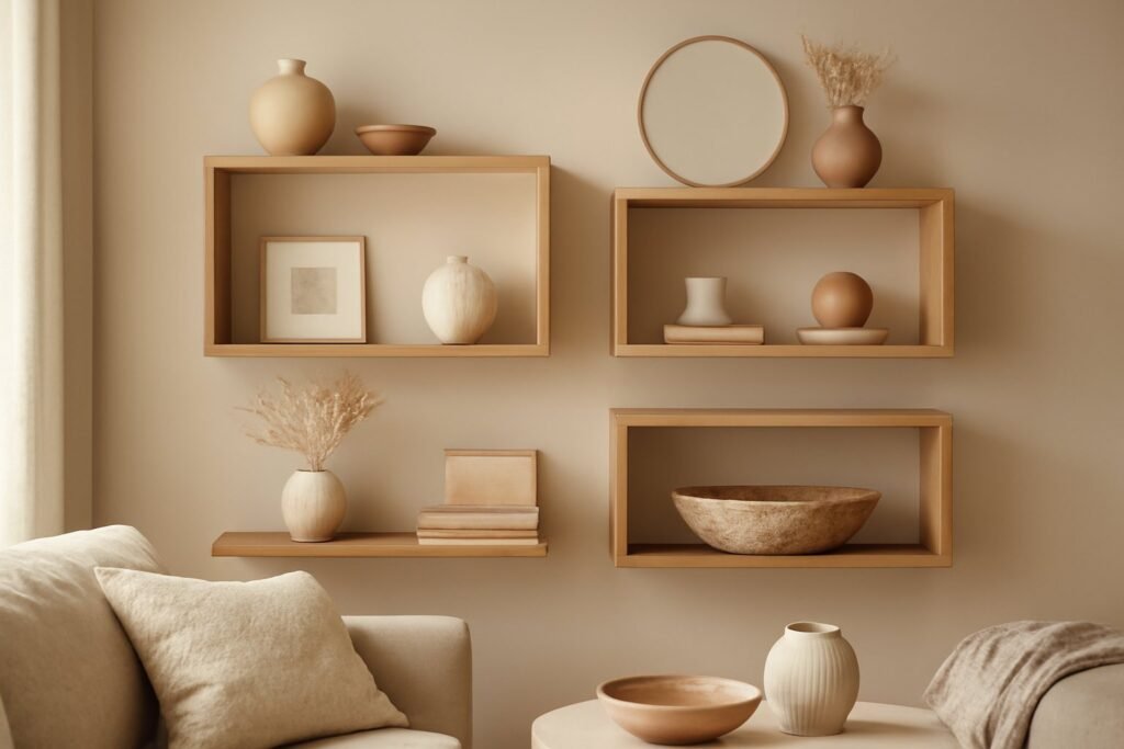 Elegante Wandregale für Wohnzimmer: 10 stilvolle Ideen