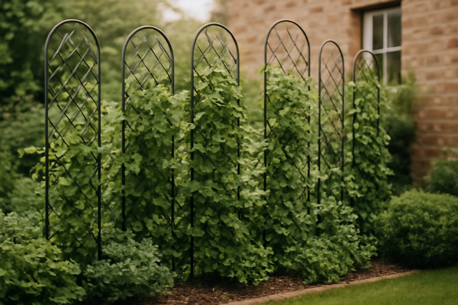 So wählst du das perfekte Metall-Rankgitter für deinen Garten