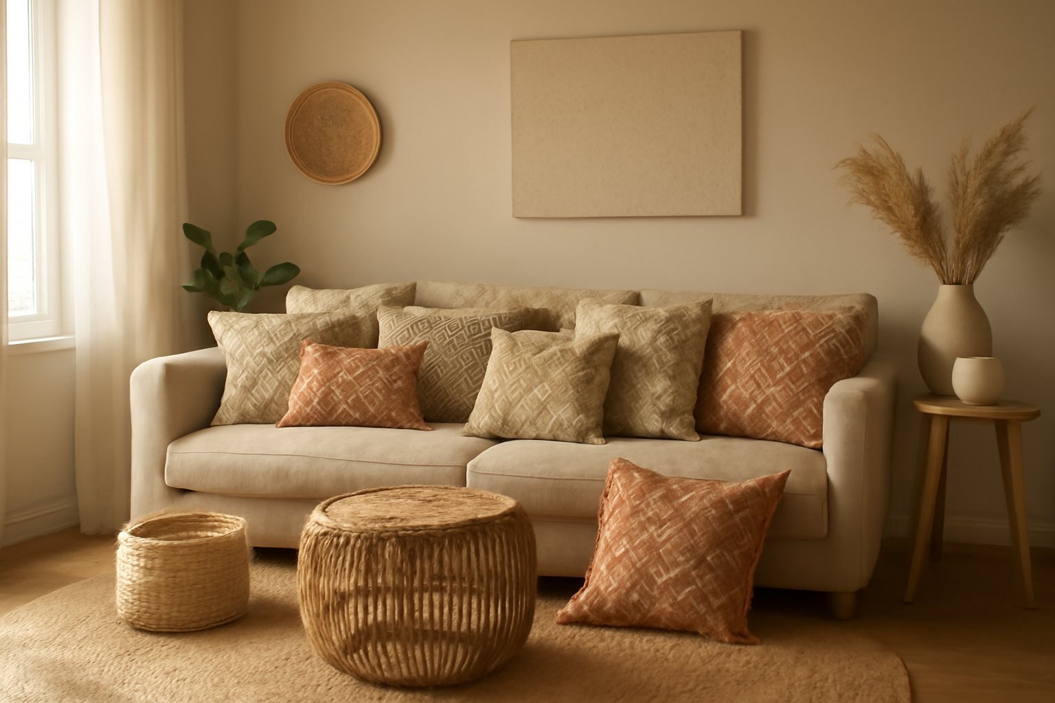 Boho-Kissenbezüge für eine gemütliche Leseecke