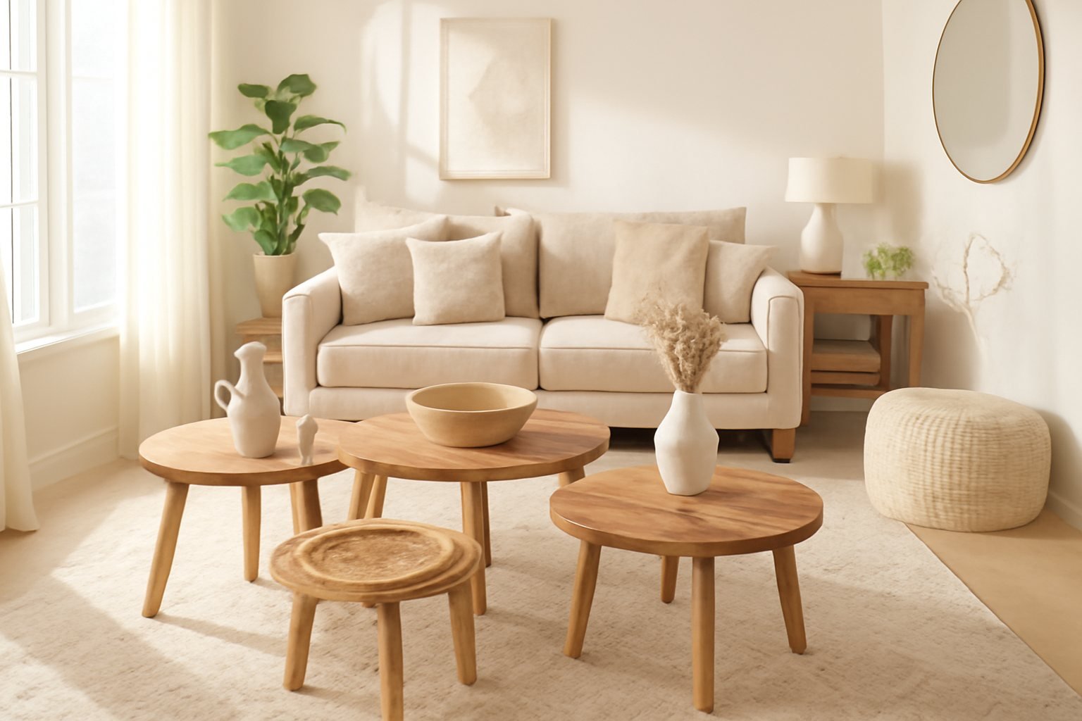 Funktionale Mangoholz-Couchtische für jeden Bedarf