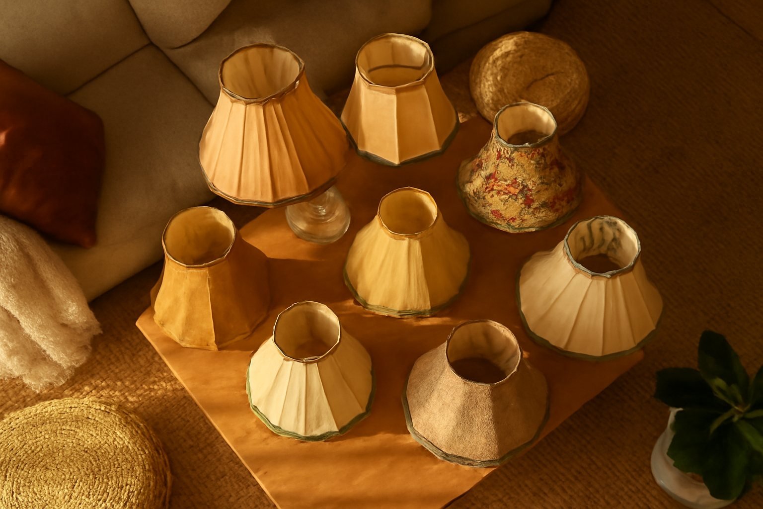 Moderne Lampenschirme für zeitgemäße Designs