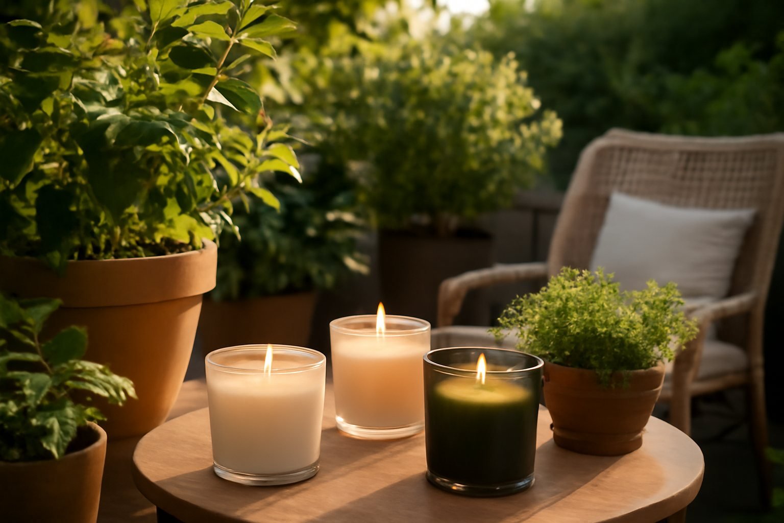 Die besten Kerzen für eine Sommerparty