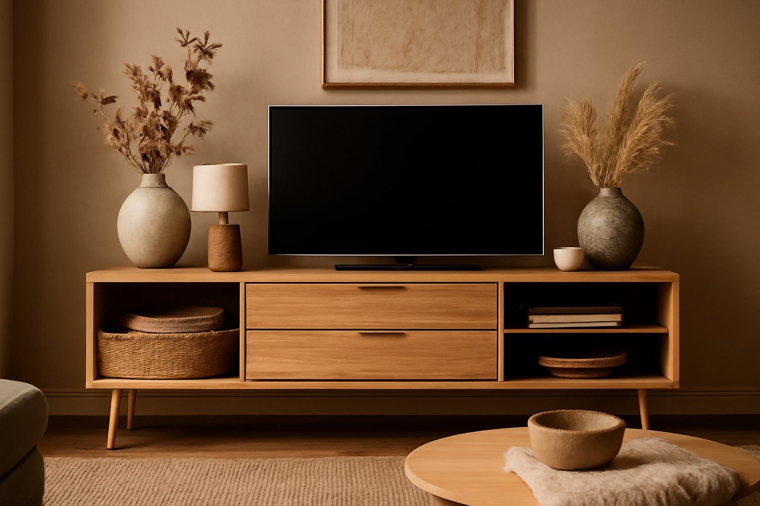 Welches Material eignet sich für TV Lowboards?