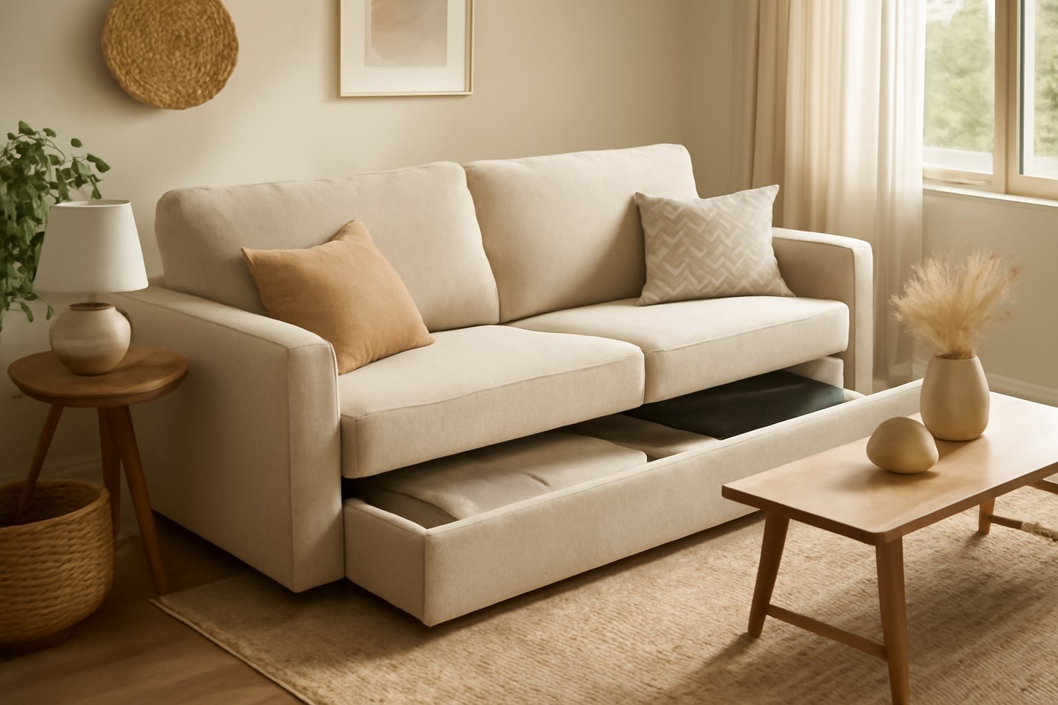 Funktionale Schlafsofas für kleine Wohnungen