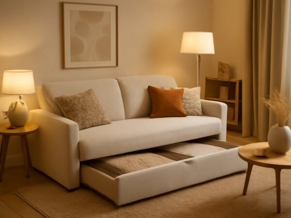 Schlafsofa mit Bettkasten: 7 platzsparende Modelle