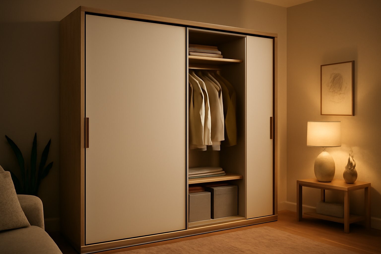 So findest du den perfekten Schiebetüren-Kleiderschrank für dein Schlafzimmer