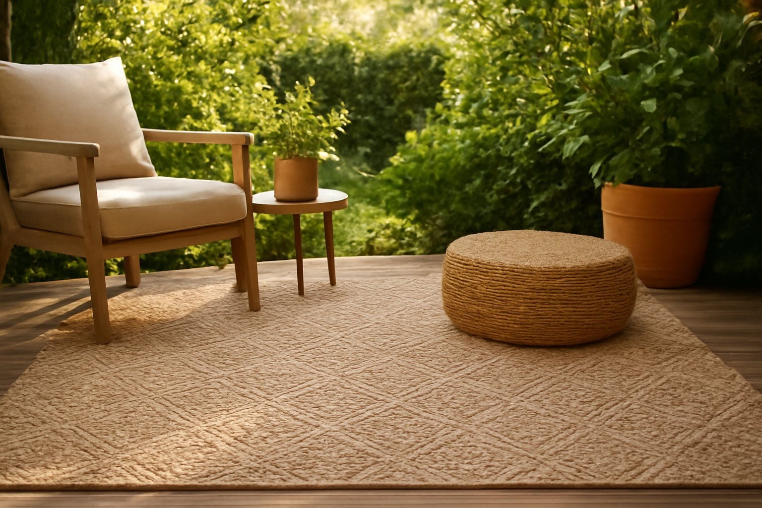 Diese 2 Outdoor Teppiche sind besonders pflegeleicht