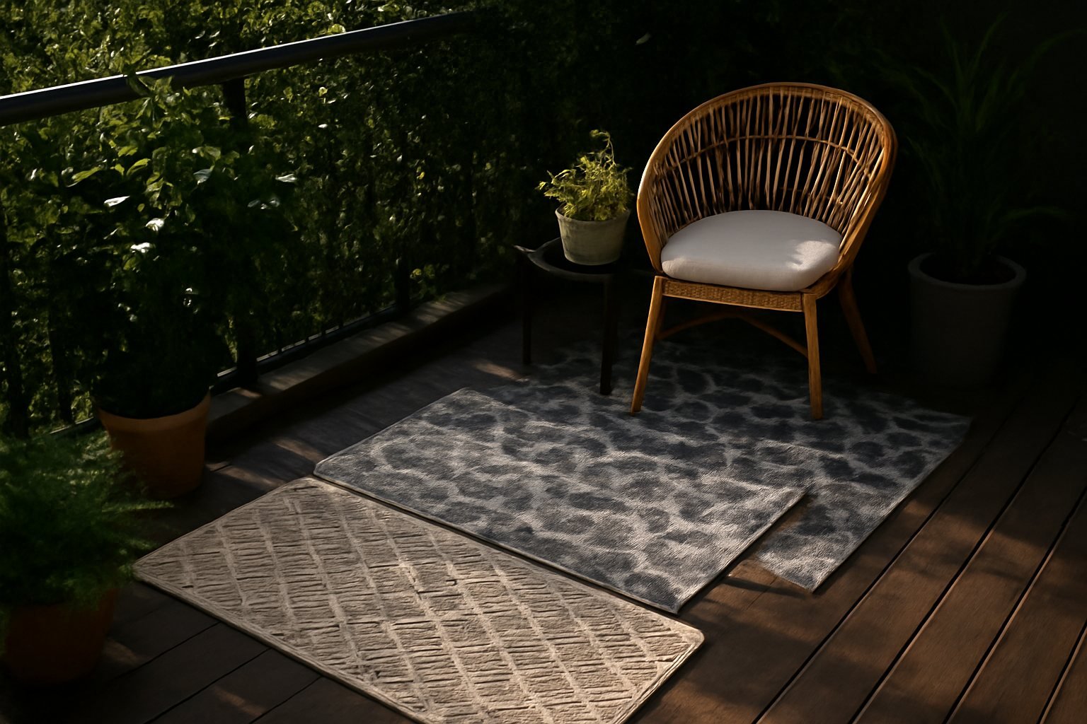 Diese 2 Outdoor Teppiche sind umweltfreundlich