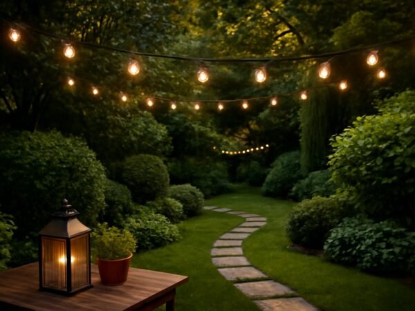 15 kreative lichterketten outdoor die deinen Garten verzaubern
