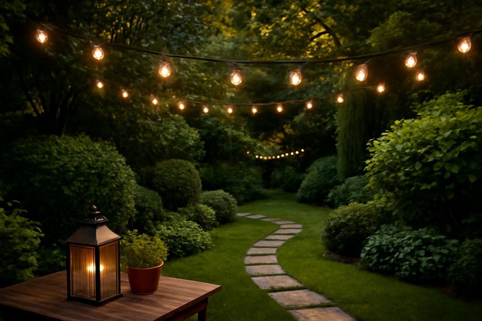 15 kreative lichterketten outdoor die deinen Garten verzaubern