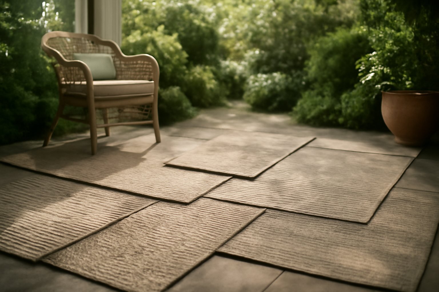 Kreative Ideen für Outdoor-Teppiche