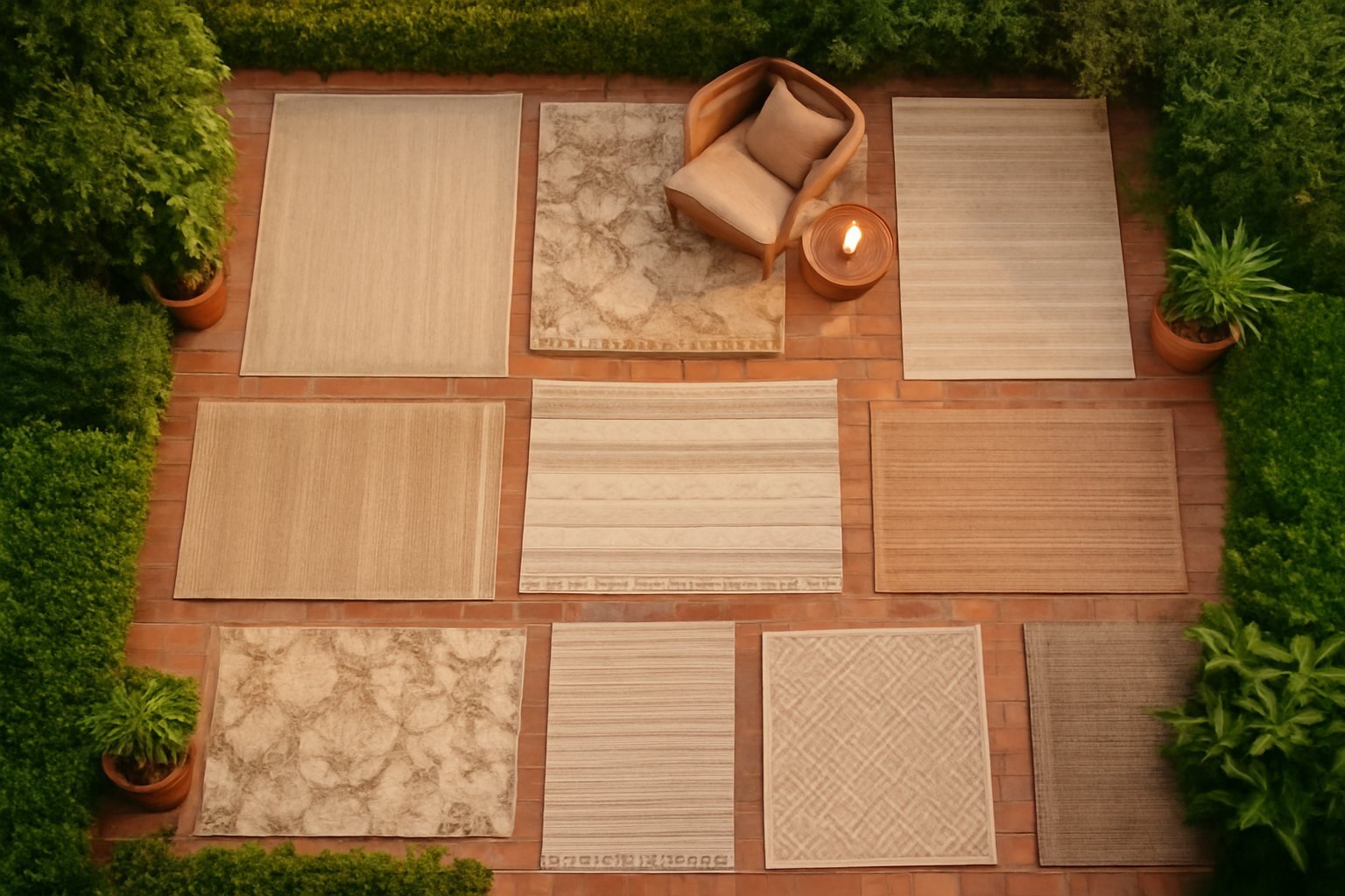 10 stylische outdoor teppiche die deinen Garten aufpeppen