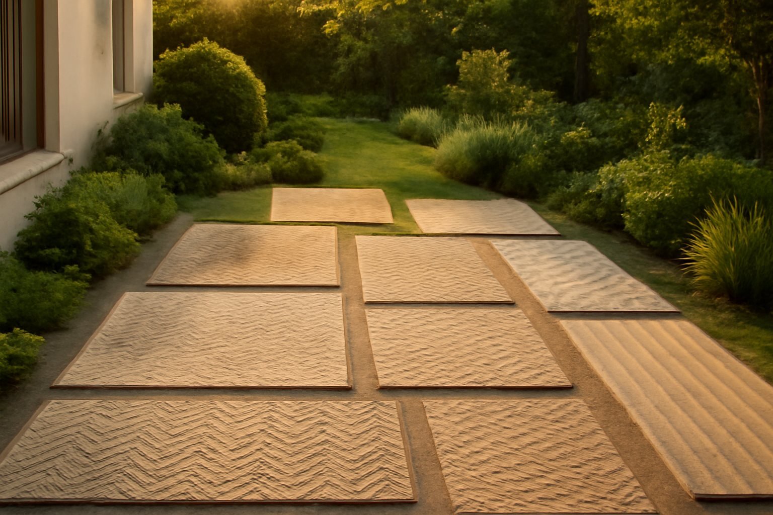 Die besten Materialien für Outdoor-Teppiche