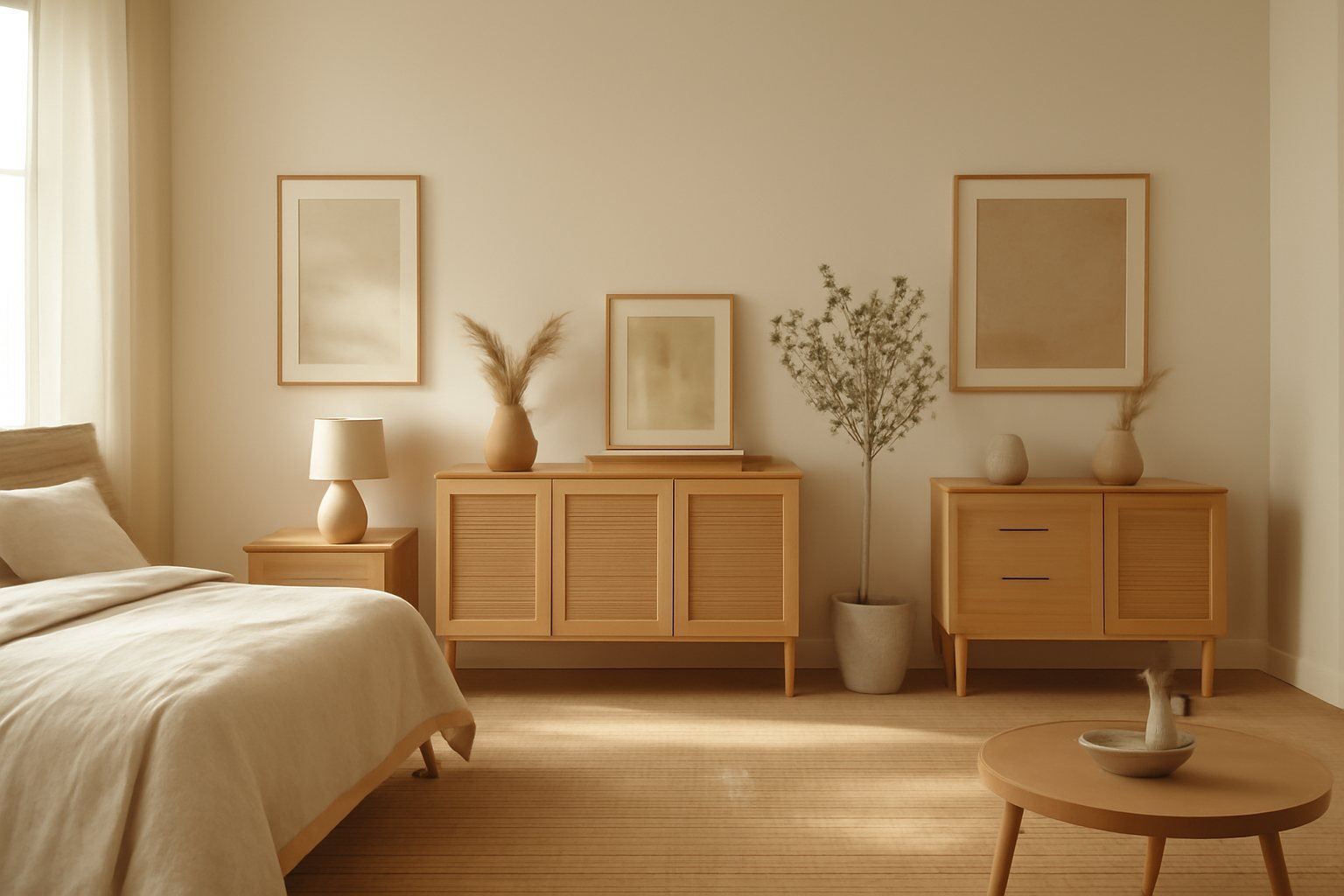 So integrierst du Sideboards in dein Schlafzimmer