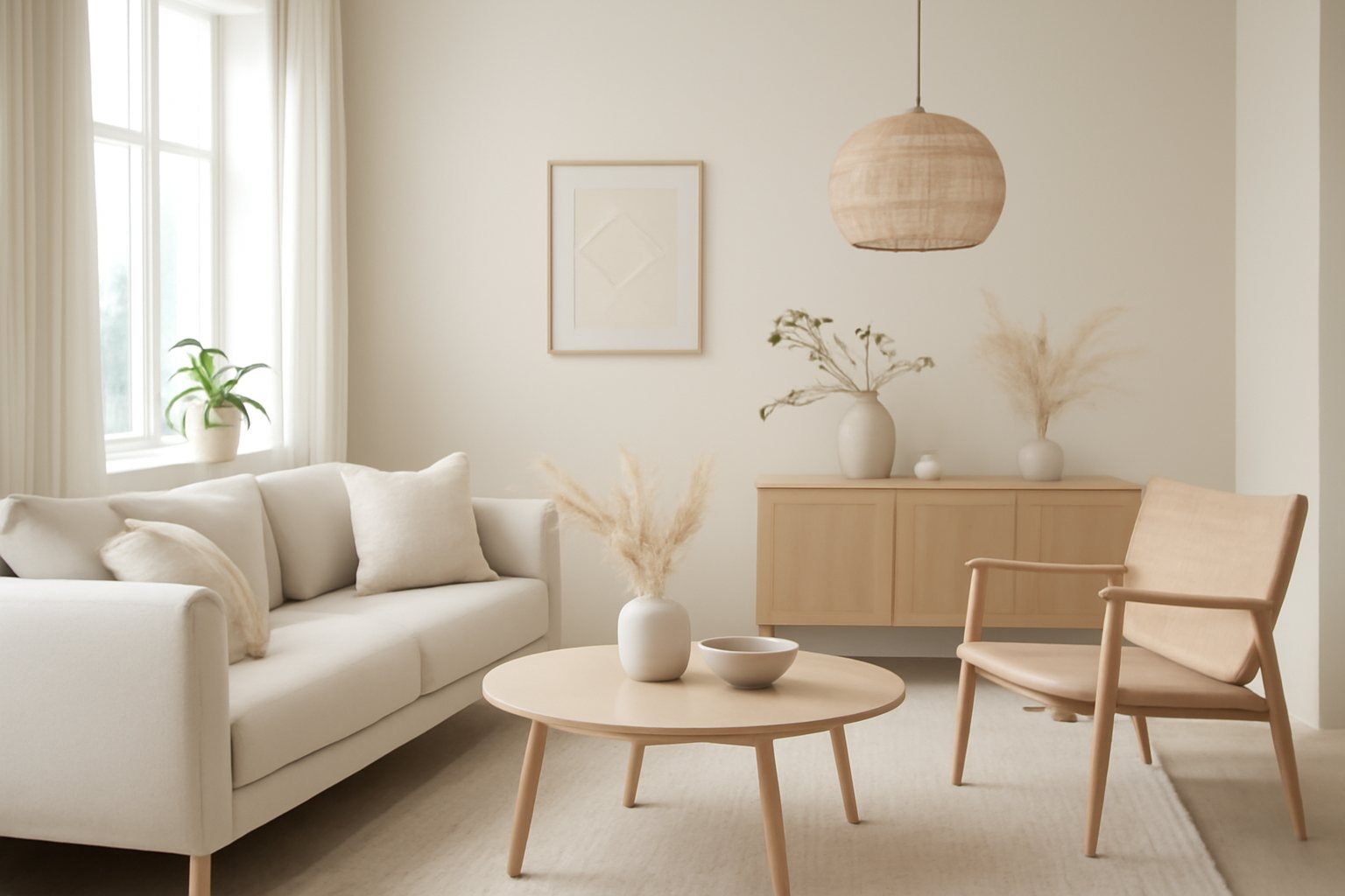 couchtisch rund holz, runder couchtisch mit weiß durchbrochenen tischbeinen, lan