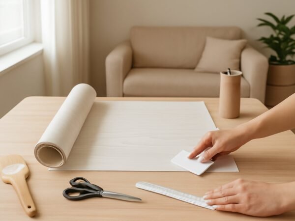 Möbelfolie richtig anbringen: Anleitung ohne Blasen und Falten