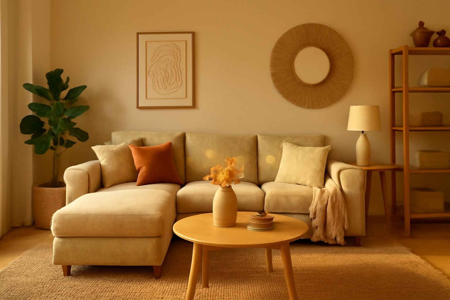 Sofa Anordnung mit Stil