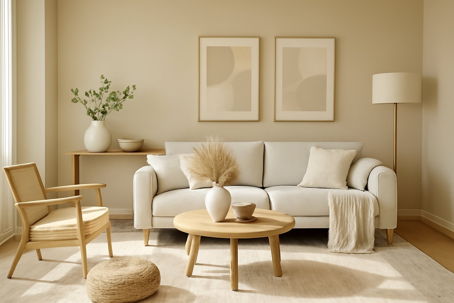 Diese 5 Farben lassen dein Wohnzimmer größer wirken